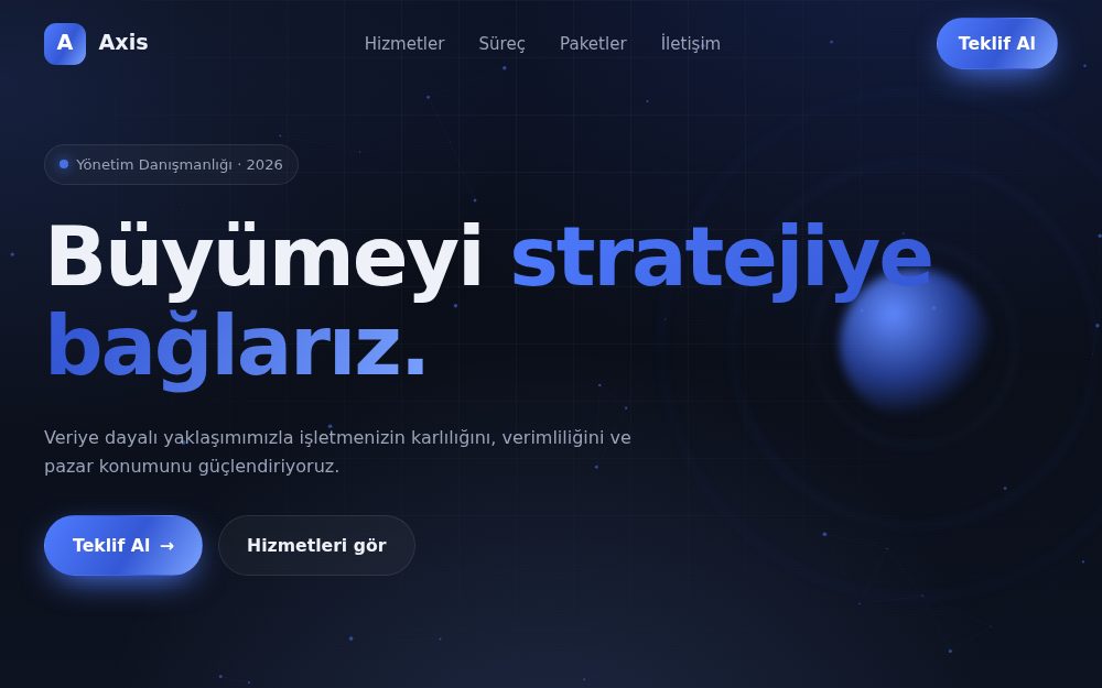Axis önizleme