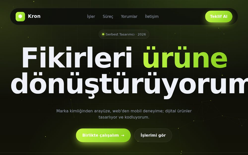 Kron önizleme