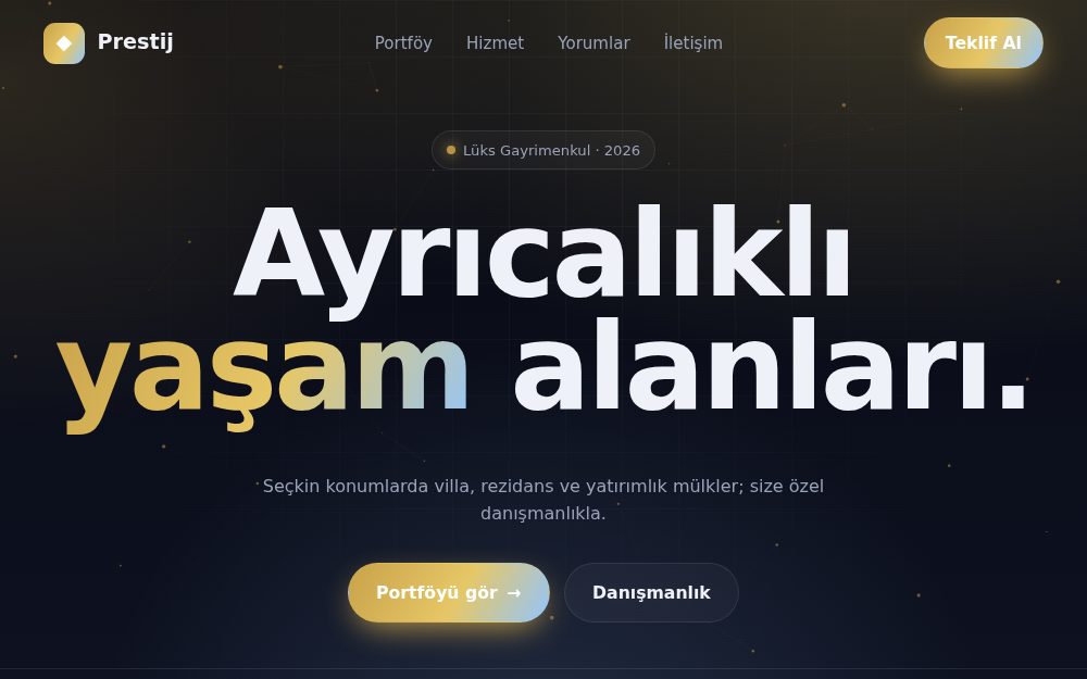 Prestij önizleme